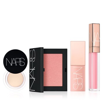 NARS - THE CULT CLASSIC BUNDLE - Yüksek Örtücülü Kapatıcı, Toz Allık, Likit Allık & Lip Gloss Seti