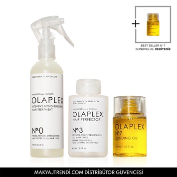 OLAPLEX - HEALTHY HAIR DELUXE RESCUE KIT - Bağ Güçlendirici & Parlaklaştırıcı & Yoğun Onarıcı Saç Bakım Seti