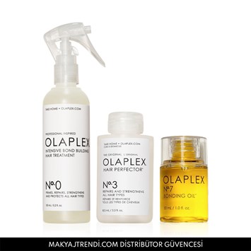 OLAPLEX - THE SIGNATURE REPAIR KIT - Bağ Güçlendirici & Parlaklaştırıcı & Yoğun Onarıcı Saç Bakım Seti