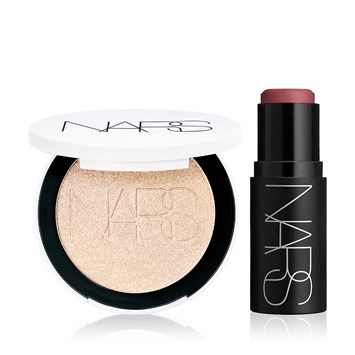 NARS - ICONIC CHEEK WARDROBE SET - Çok Amaçlı Stik Allık & Yüksek Performanslı Aydınlatıcı Pudra Seti