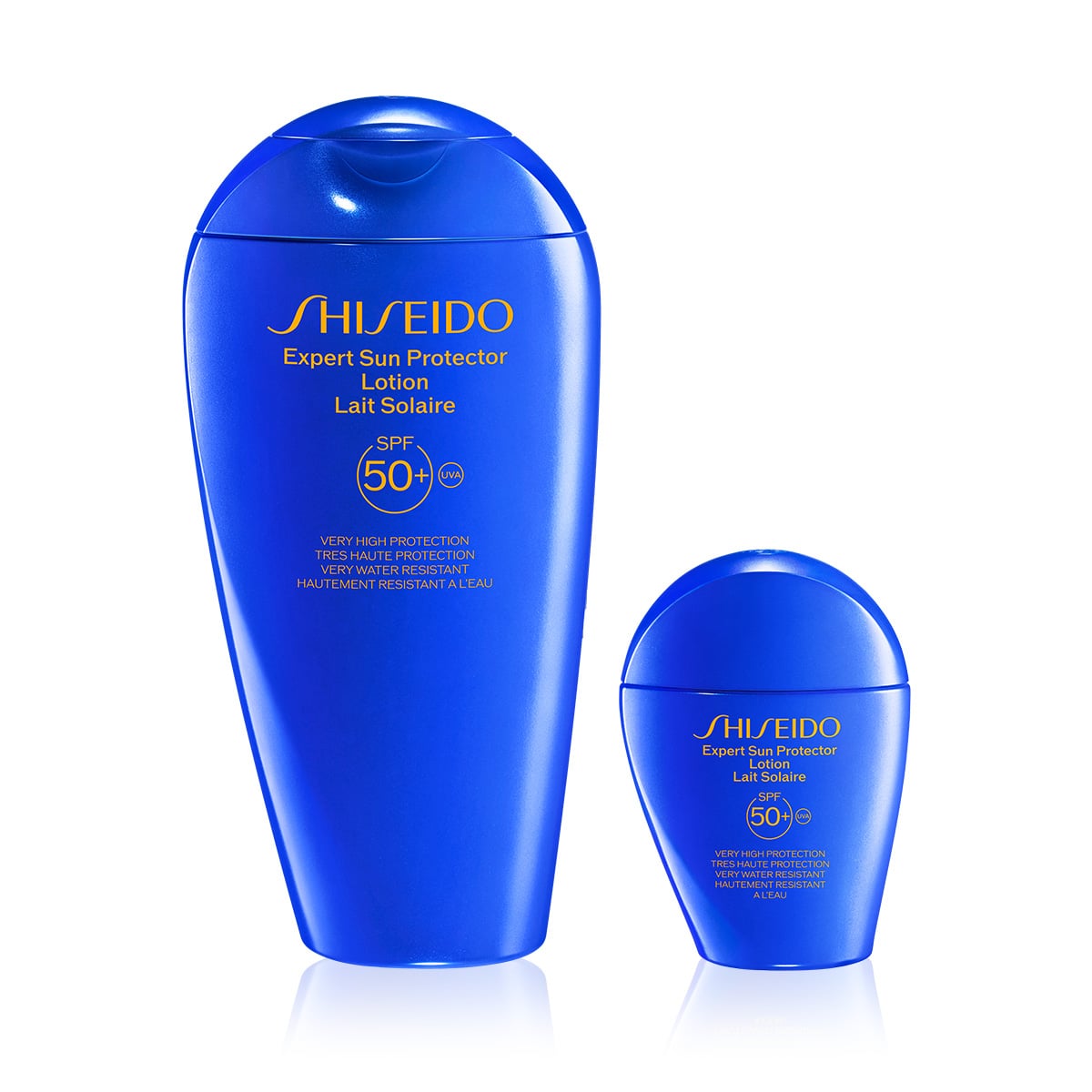Suya ve Isıya Çok Dayanıklı, Güneşe Karşı Koruyucu SPF50+ İkili Losyon Seti