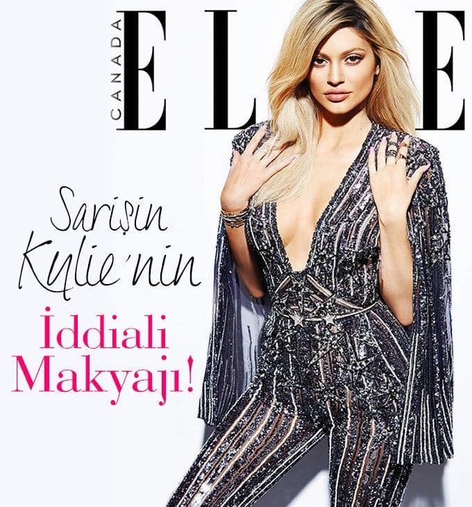 SARIŞIN KYLIE JENNER’IN MAKYAJINI İNCELEDİK!