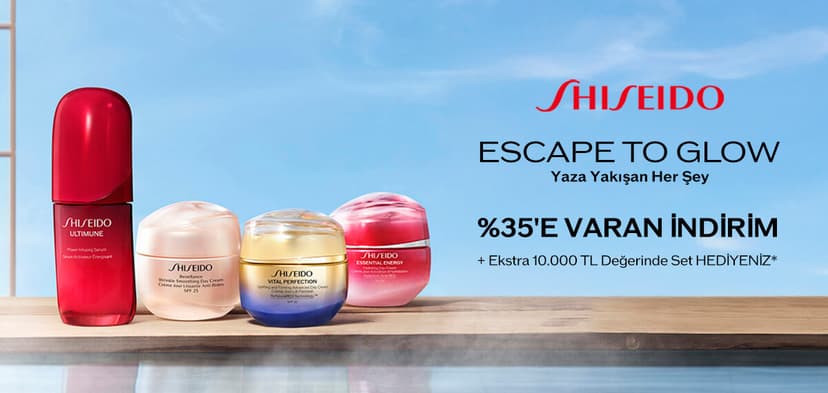 SHISEIDO ULTIMUNE + NEMLENDİRİCİ SETLERDE %35'E VARAN İNDİRİM FIRSATI